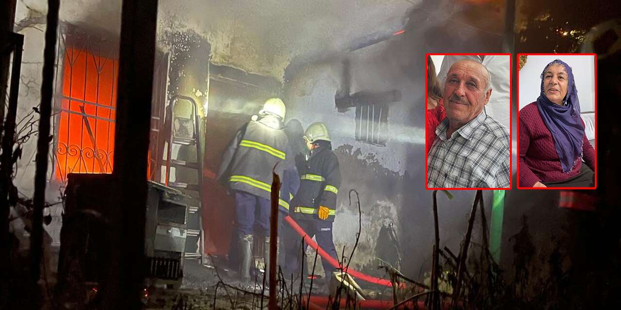 2 katlı ev alevlere teslim oldu! Karı-koca hayatını kaybetti