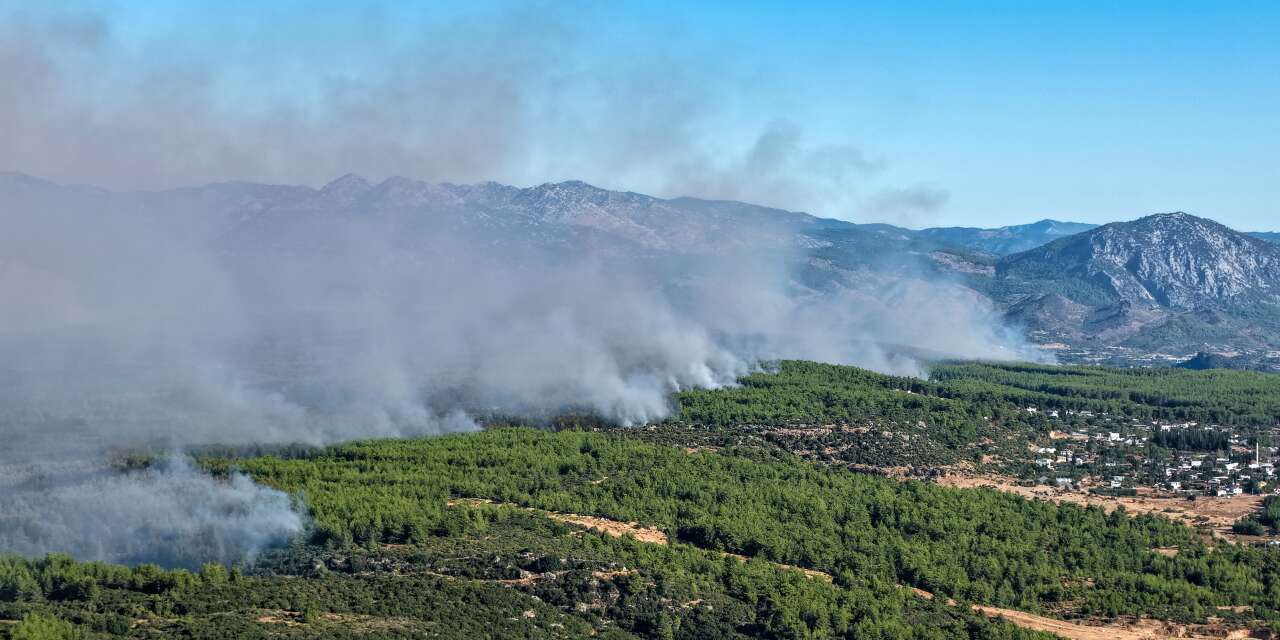 Antalya yangınında ikinci gün! Konya dahil bir çok ilden ekipler destek veriyor
