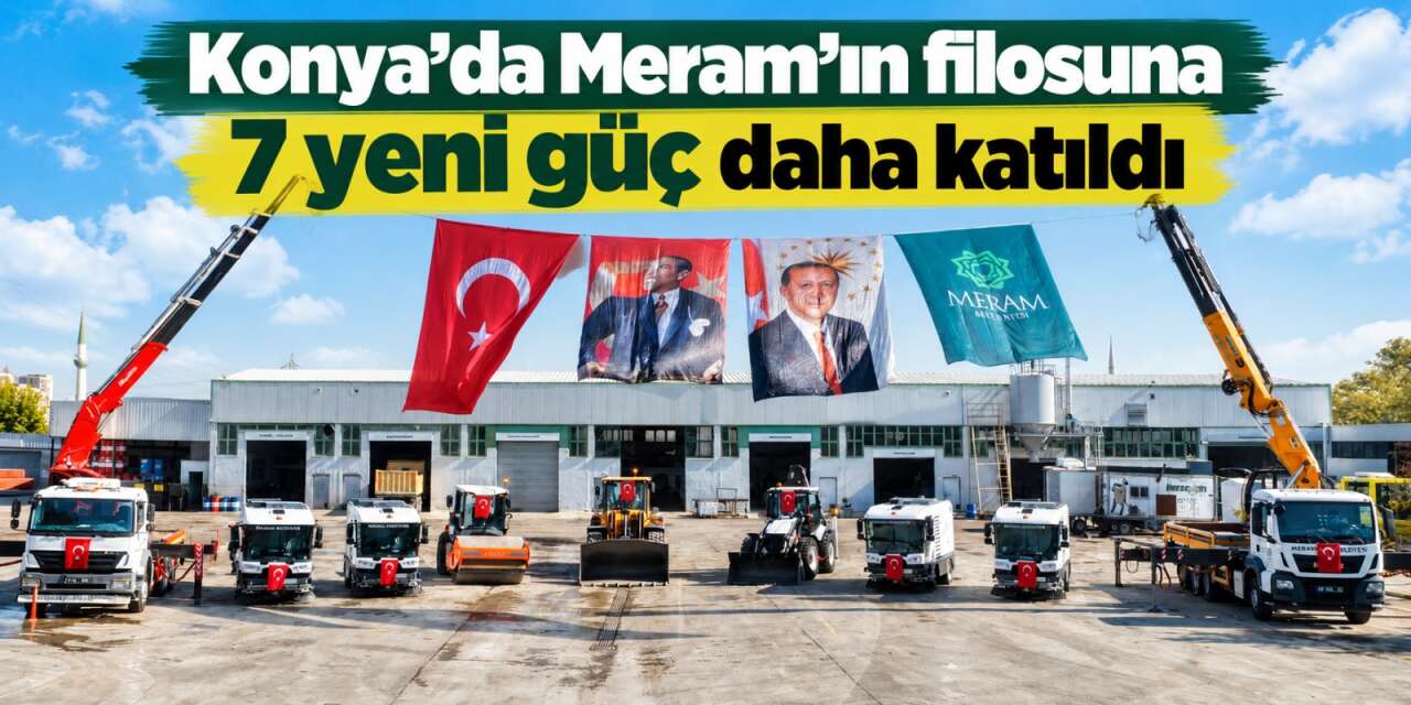 Meram Belediyesi’nden Konya’ya 105 milyon liralık yeni yatırım