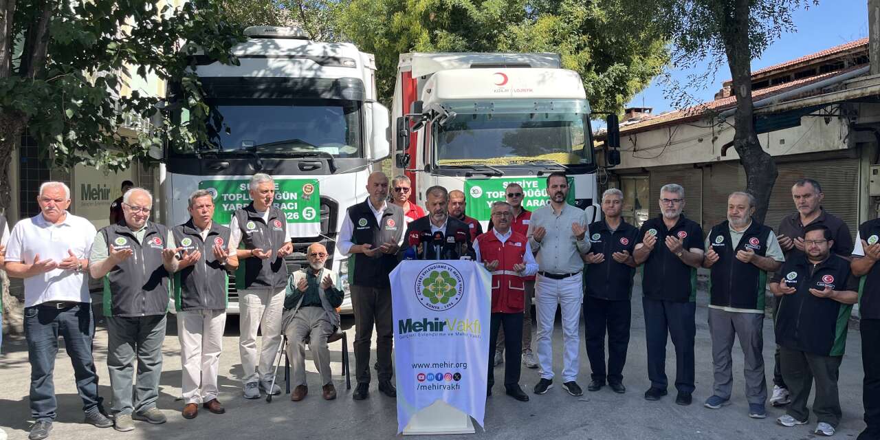 Konya’dan Suriye’de evlenecek çiftlere 45 milyon liralık yardım