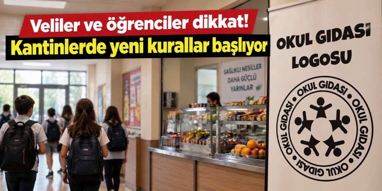 Okul kantinlerinde yeni dönem! Bu ürünler artık satılmayacak