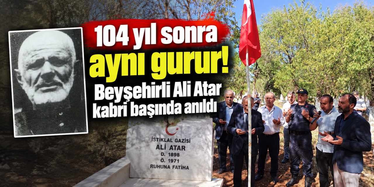 İzmir’e ilk Türk bayrağını diken Konyalı kahraman unutulmadı