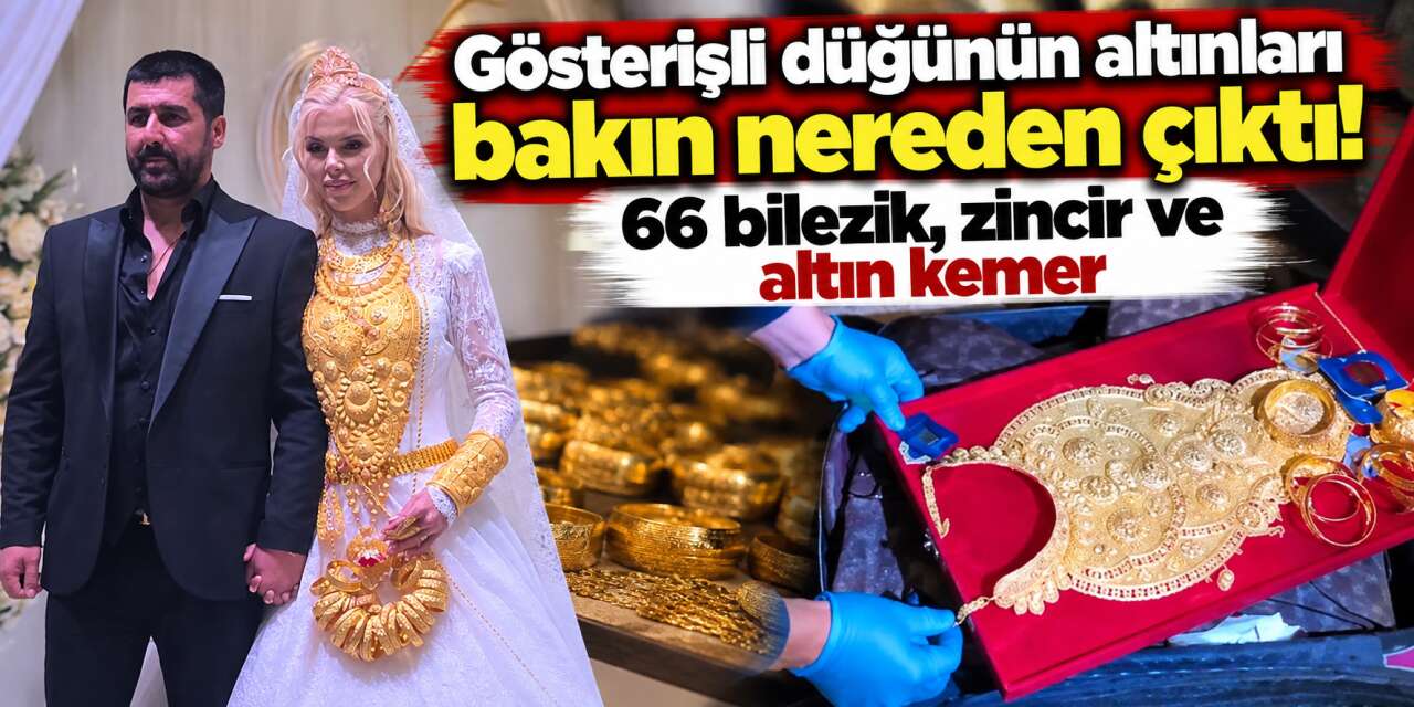 Vanlı Kara Haydar’ın düğününde takılan altınlar odunluktaki valizden çıktı