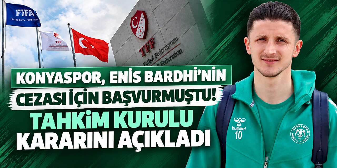 Konyaspor itiraz etmişti! Tahkim Kurulu’ndan Enis Bardhi için karar çıktı