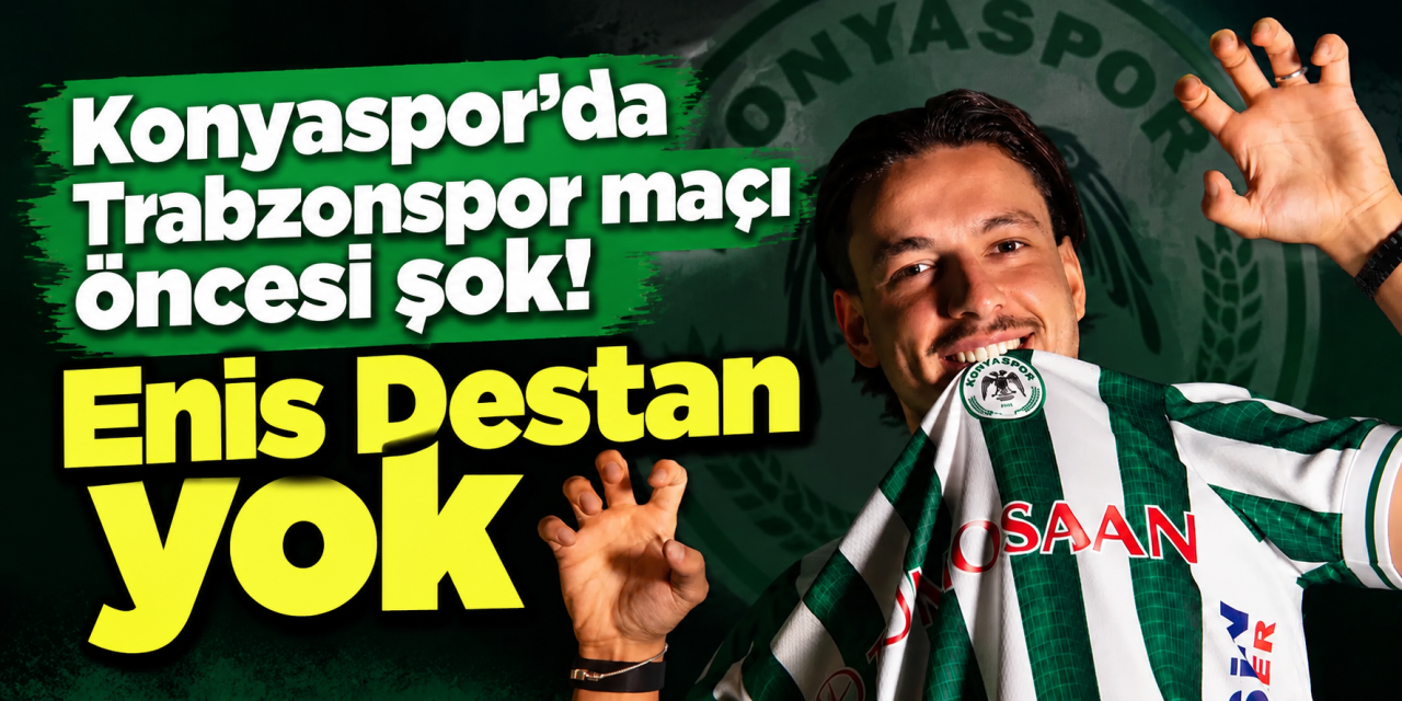 Konyaspor’a Trabzonspor maçı öncesi kötü haber