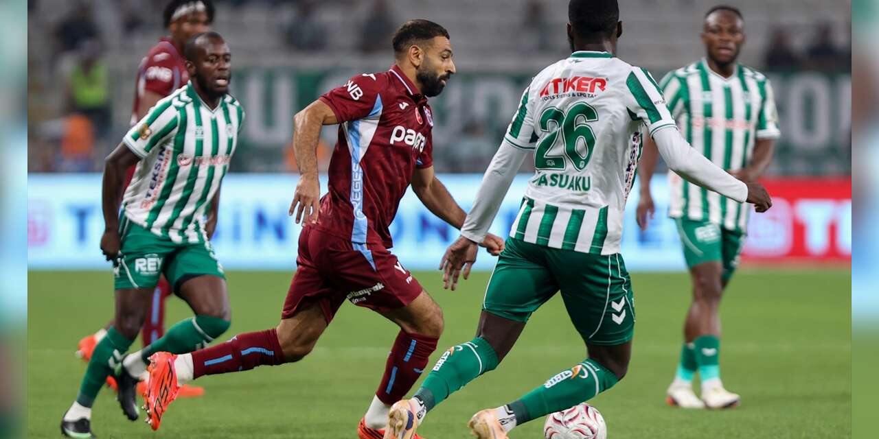 Konyaspor’a kaybeden Trabzonspor: Hiç beklemiyorduk