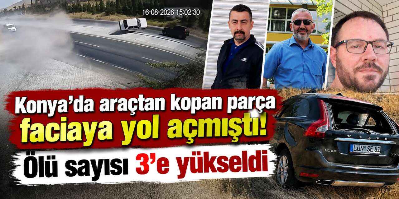 Konya’daki kazadan 1 ay sonra acı haber! Hüseyin Sami Eke de hayatını kaybetti