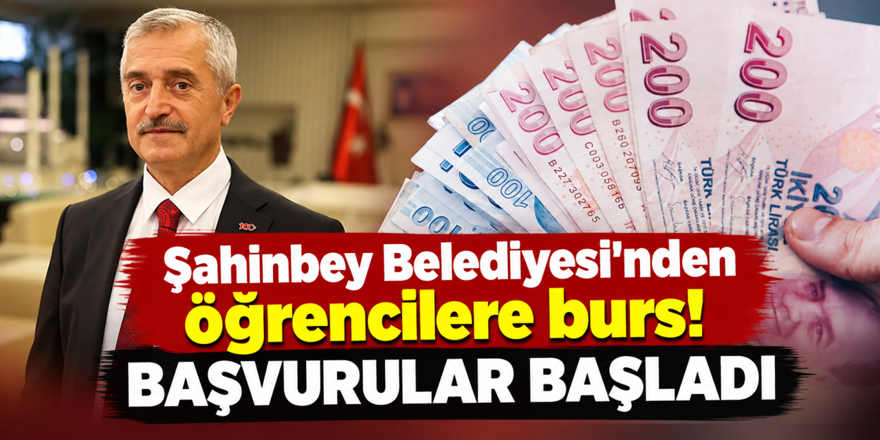 Şahinbey Belediyesi 2026 eğitim desteği başvurusu! 66 bin TL’ye kadar destek verilecek