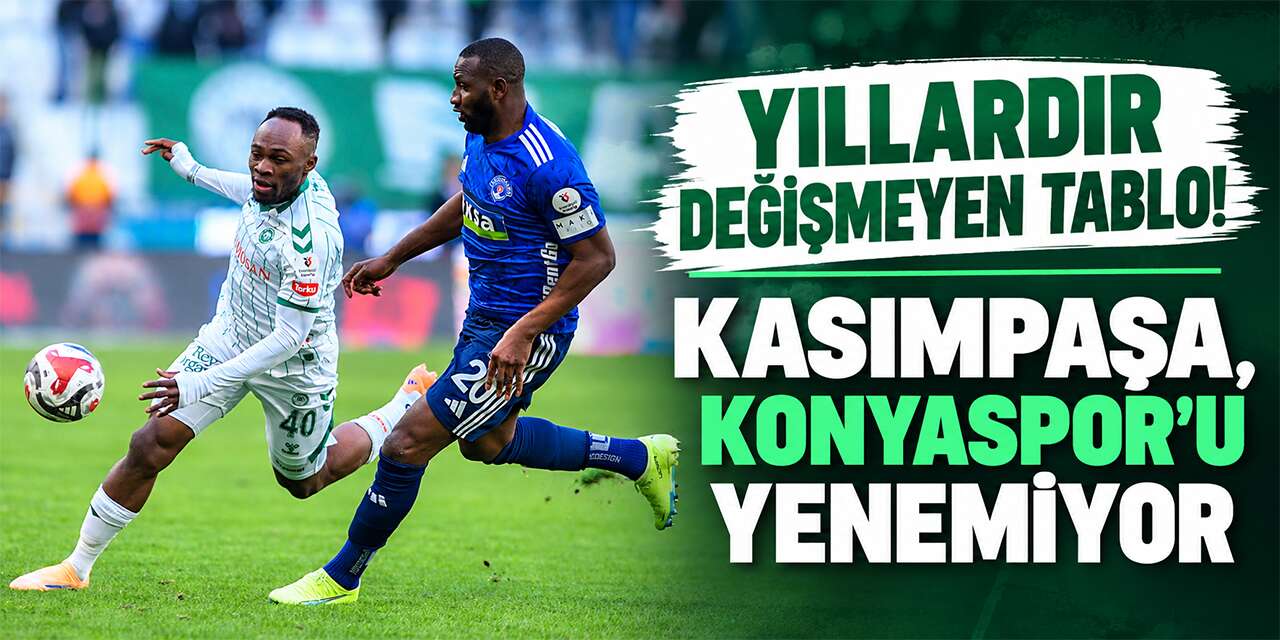 Konyaspor’un Kasımpaşa karşısında bileği bükülmüyor! 17 maçlık seri