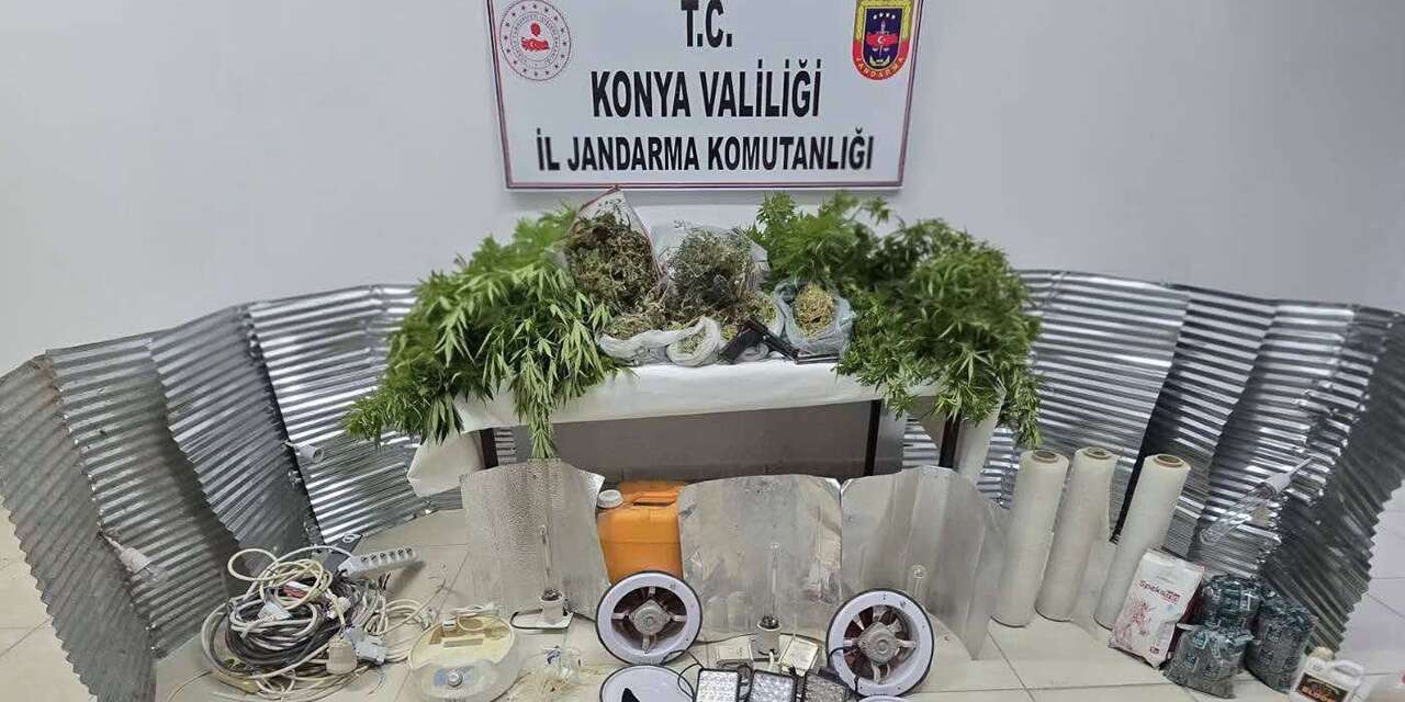 Konya’da 15 günlük uyuşturucu bilançosu! 41 şüpheli yakalandı