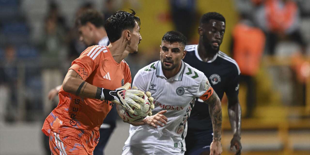 Konyaspor, Kasımpaşa deplasmanından 1 puanla ayrıldı