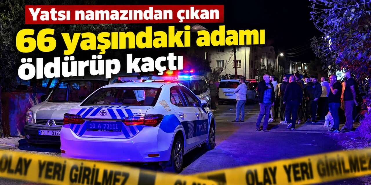 Yatsı namazından çıktı, evine giderken silahlı saldırıda öldürüldü