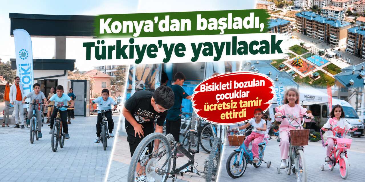 Konya’da çocukların yüzünü güldüren çalışma başladı! Hem de ücretsiz
