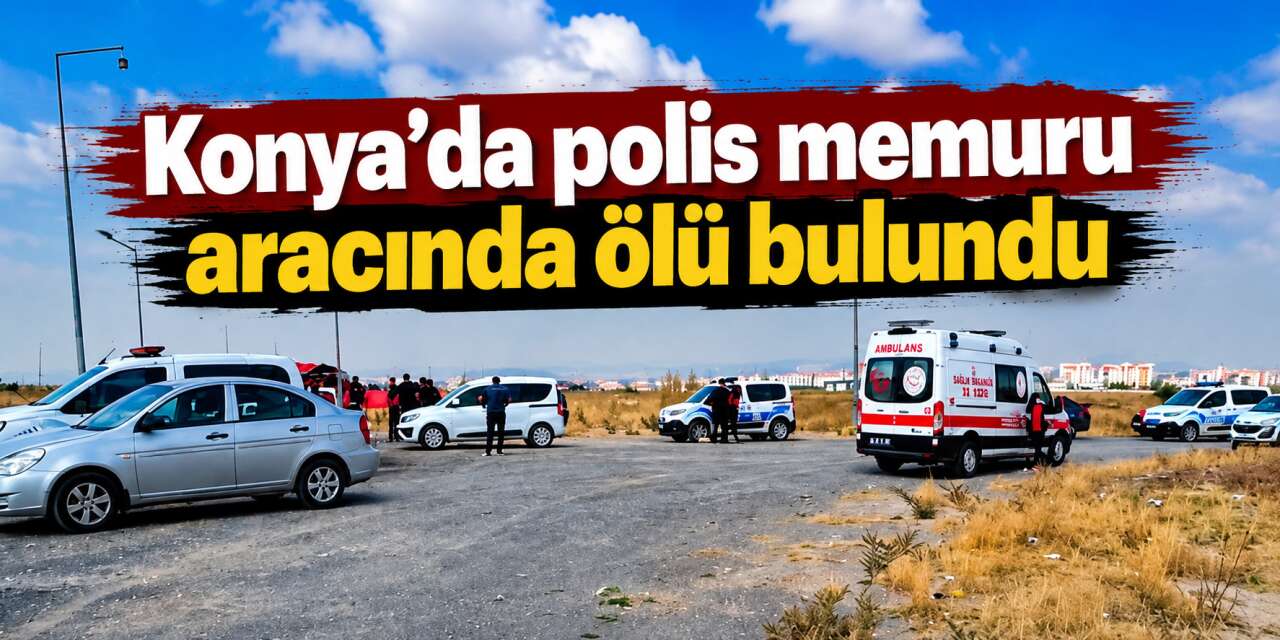 Konya’da vatandaşlar ihbar etti! Araçtan polis memurunun cansız bedeni çıktı