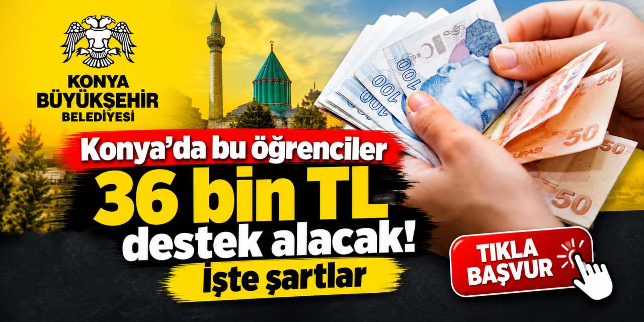 Konya Büyükşehir hafızlık eğitim desteği 2026-2027! Öğrencilere 36 bin TL verilecek