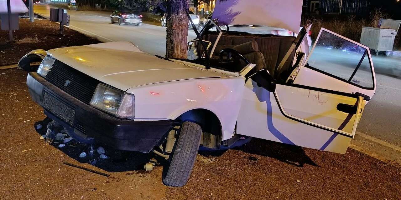 Konya’da 20 yaşındaki gencin ağır yaralandığı kazanın görüntüleri ortaya çıktı