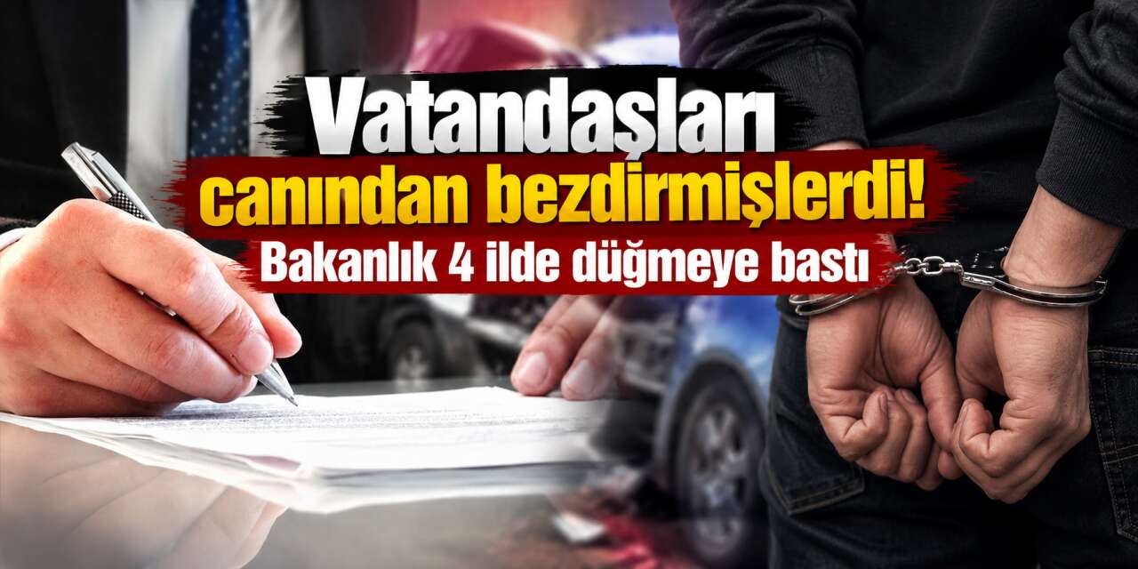 Trafik kazası geçirenleri hedef alıyorlardı! 6 avukatlık ofisi ve 20 şirkette arama kararı