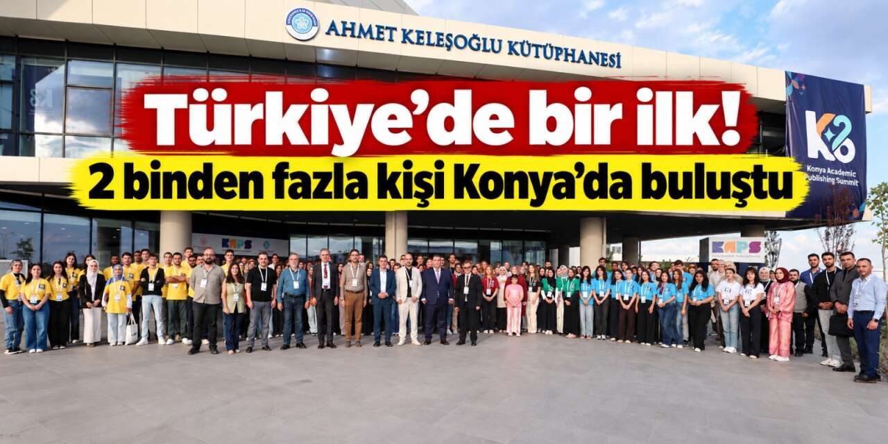 Akademik yayıncılığın kalbi 5 gün boyunca Konya’da attı! KAPS 2026 sona erdi