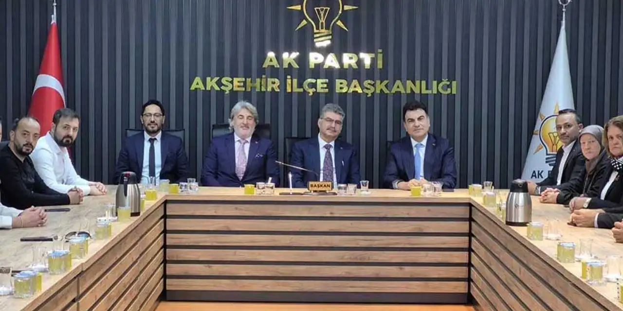 Konya’ya gelen Bakan Yardımcısı Heybet’in Akşehir programı yoğun geçti