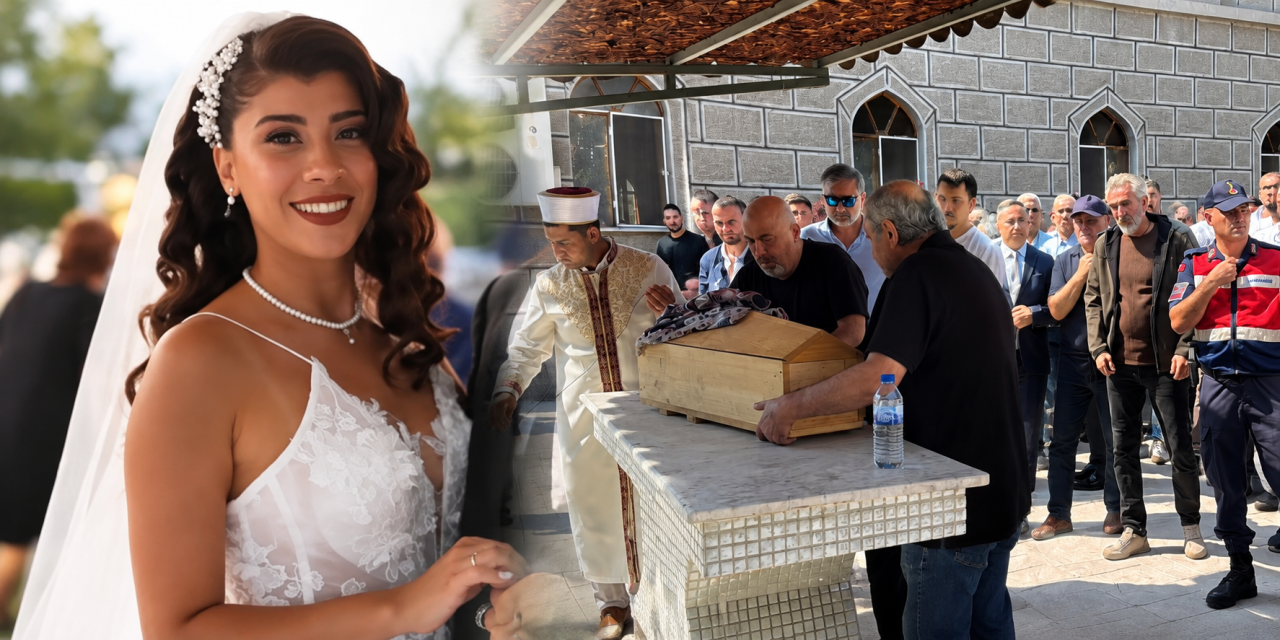 Yürek yakan kaza! Cansu öğretmen ve 3 aylık bebeği yan yana defnedildi
