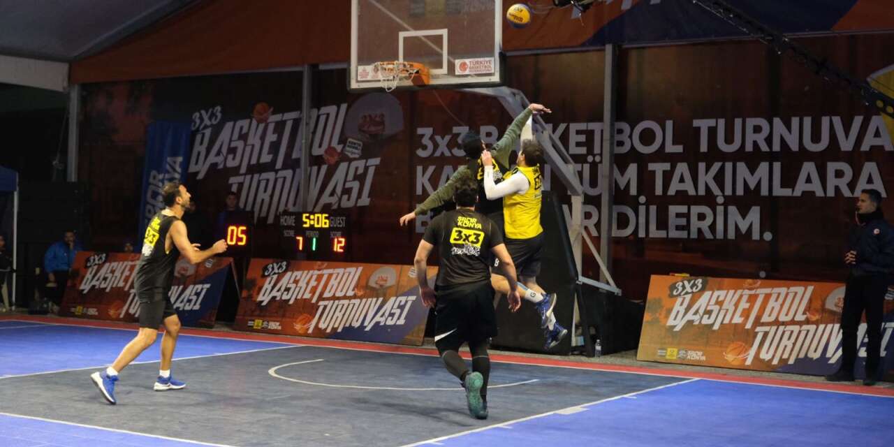 Konya’da basketbol heyecanı! 3x3 turnuvası için geri sayım başladı