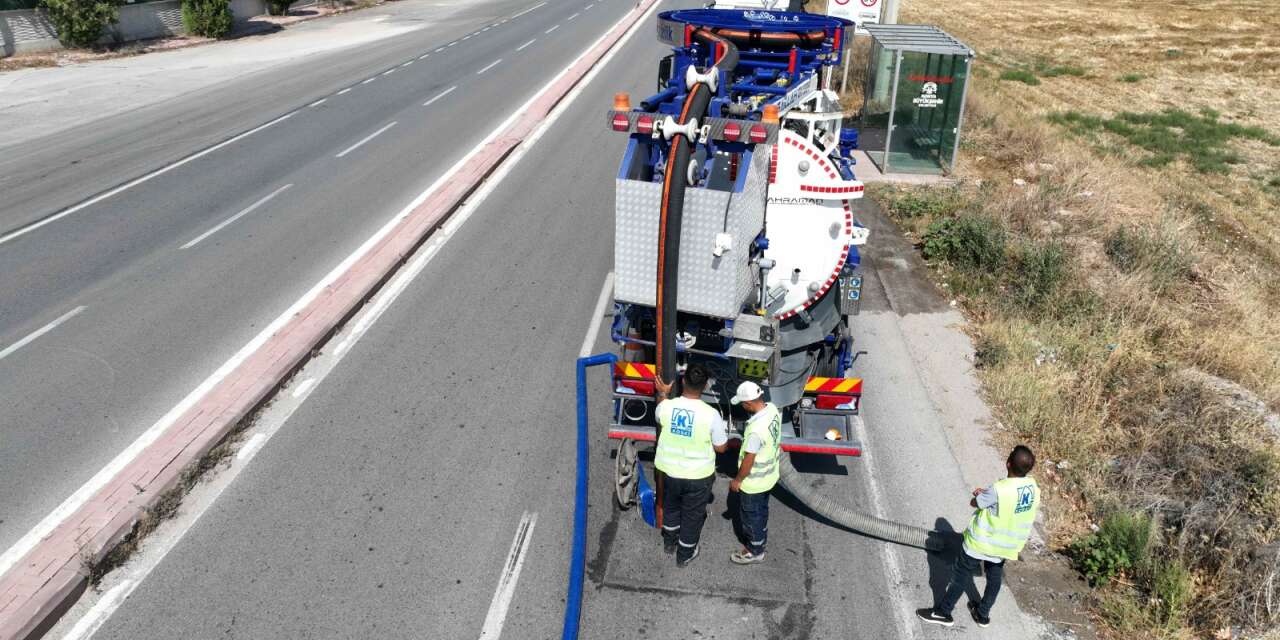 Konya’da altyapı alarm vermeden harekete geçildi! 600’lük hat temizlendi