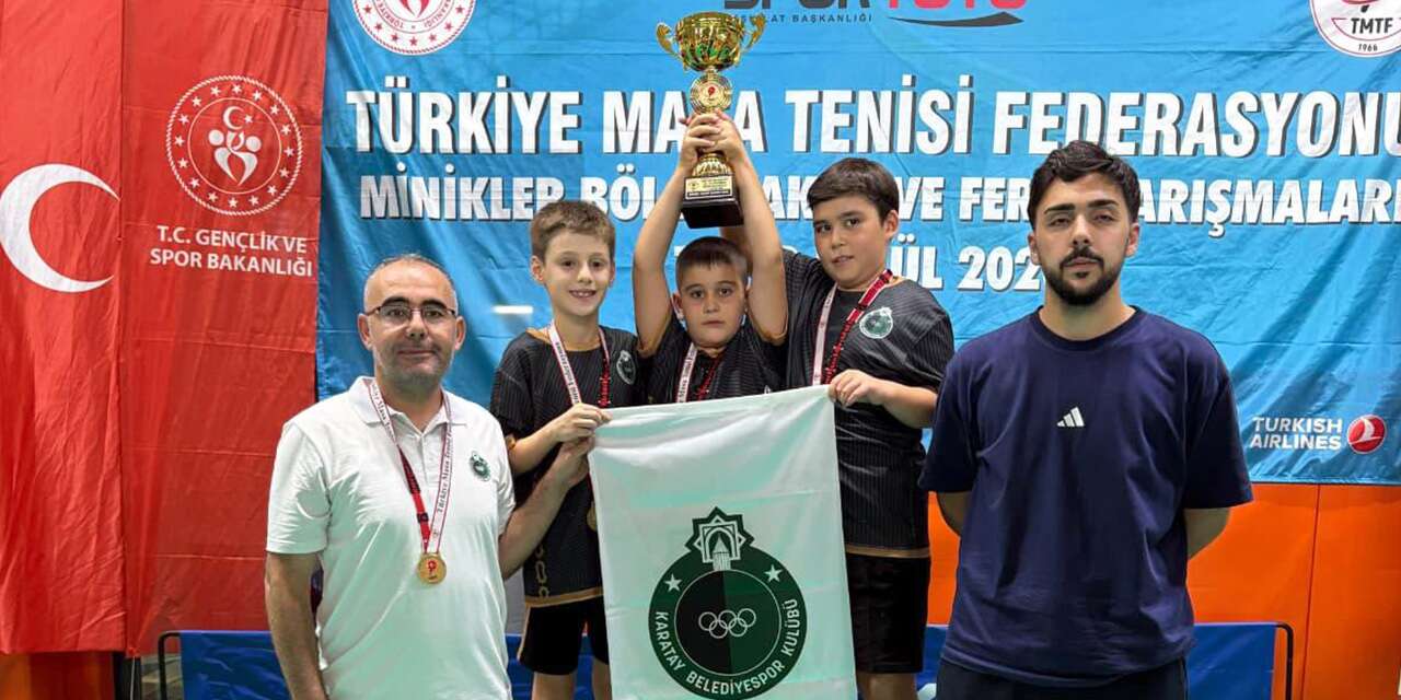 İki yaş büyük rakiplerini geride bıraktılar! Konya’dan masa tenisi zaferi