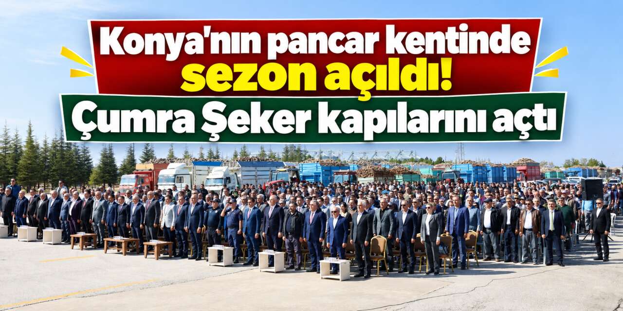 Konya Ovası’nda beyaz altın heyecanı! İlk kantar kuruldu