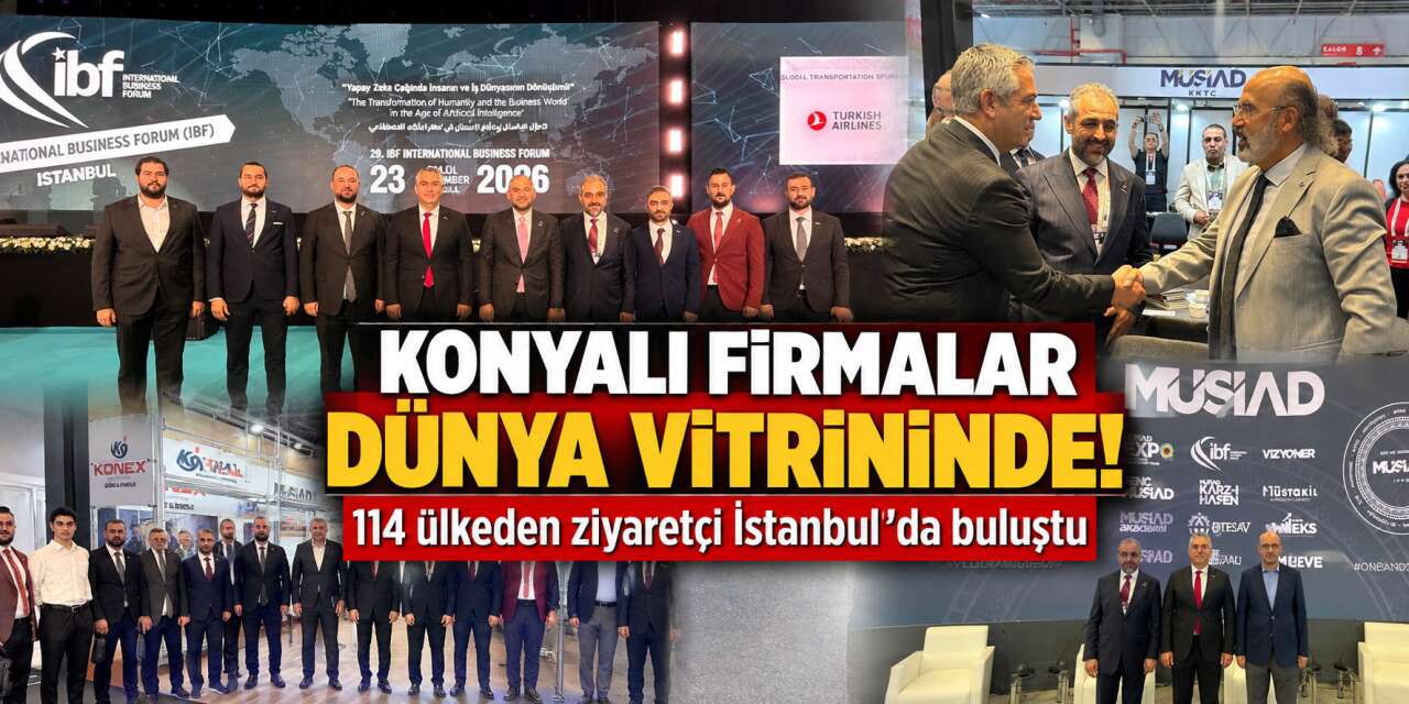 Konya’nın üretim gücü dünyaya açıldı! 9 firma MÜSİAD EXPO’da