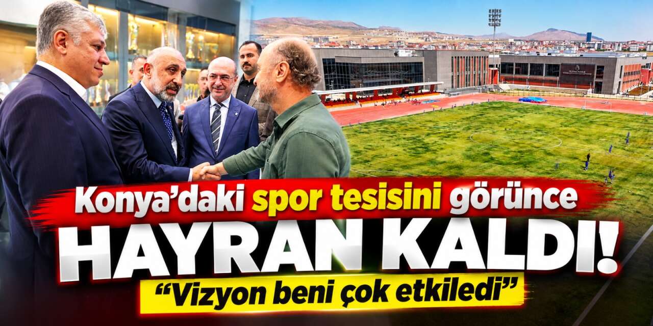 Selçuklu’nun sporcu fabrikasına önemli ziyaret! Hedef olimpiyatlar
