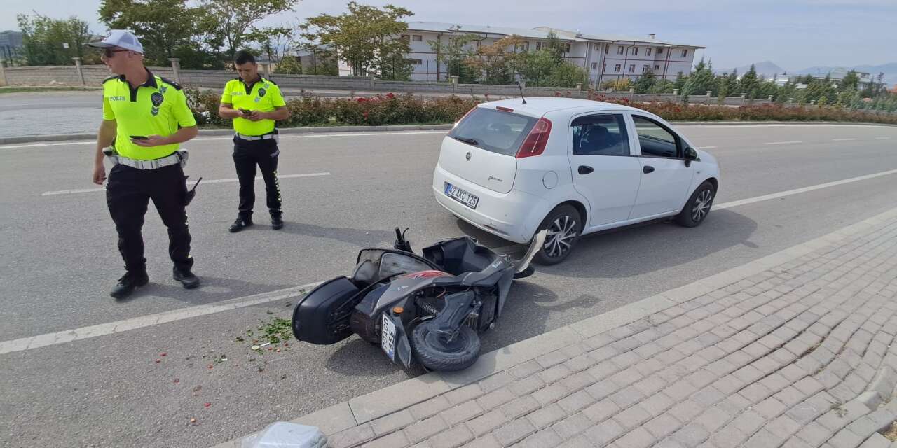 Konya plakalı otomobile çarpınca gerçek ortaya çıktı! 21 bin TL ceza yedi