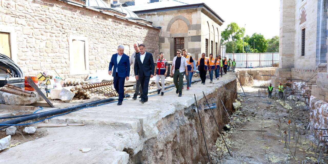 Konya’da aylardır kapalıydı! Sultan Selim Camii’nin son hali görüntülendi