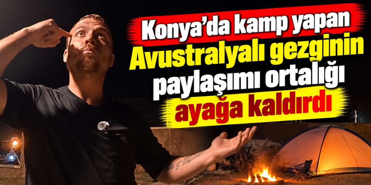 Konya’da Avustralyalı bisikletçinin paylaşımı polisleri harekete geçirdi! 2 gözaltı