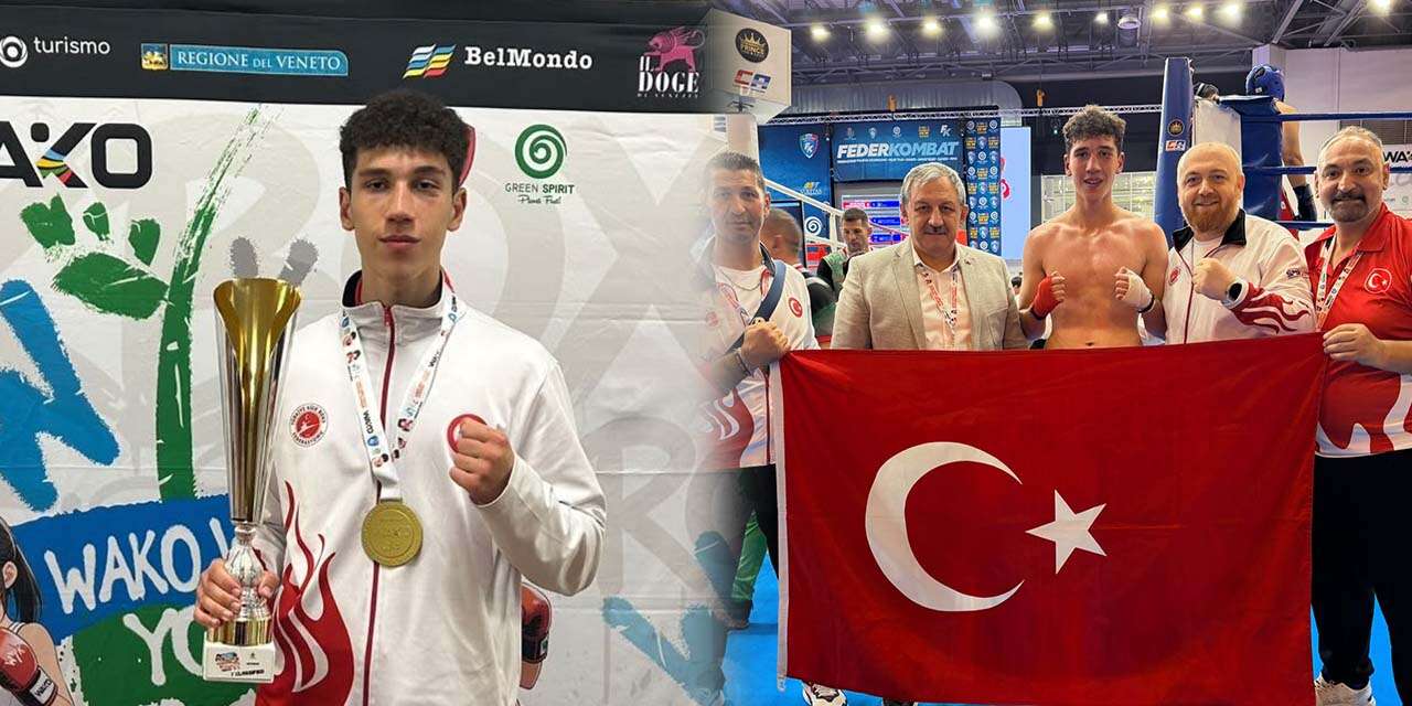 Konya’dan dünya şampiyonluğuna! Mert Can Akarsu altın madalyayı kaptı