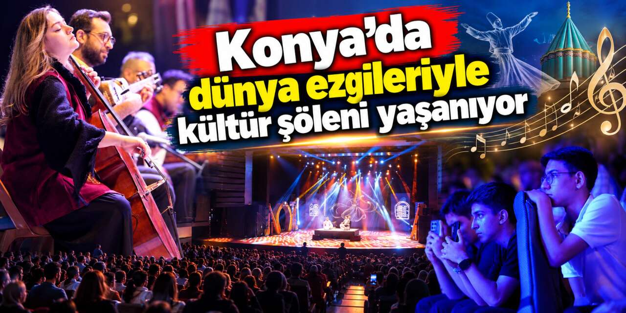Küba’dan Tunus’a dünya müziği Konya’da! Büyük festivalde son 3 gün heyecanı