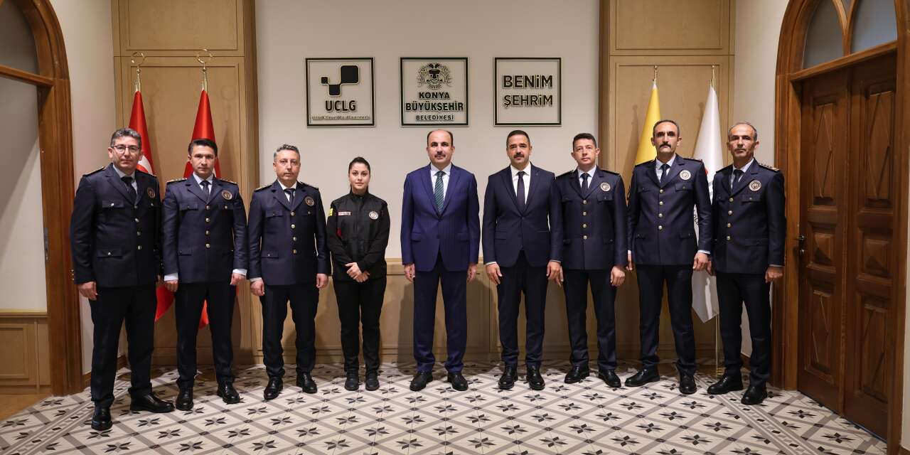 Konya’da kritik görevdeki ekip Başkan Altay’la! İtfaiye Haftasına özel buluşma