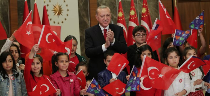 Başkan Erdoğan ulusa seslendi, İstiklal Marşı'nı okudu
