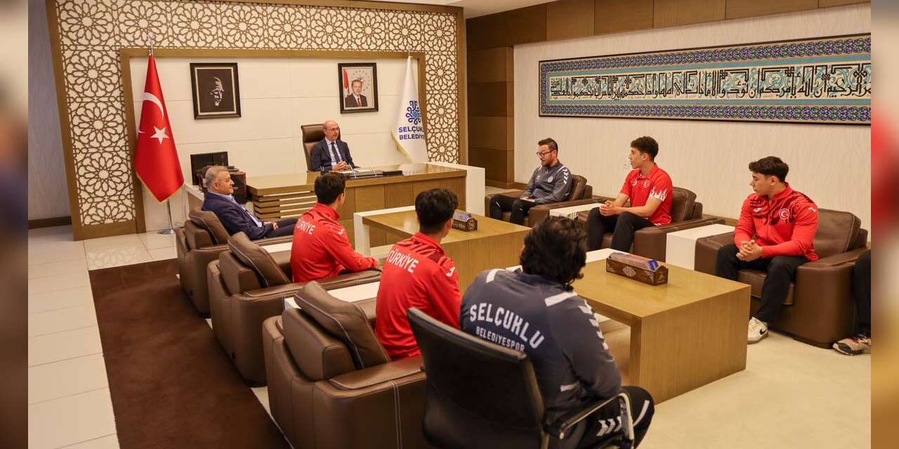 Selçuklu’nun milli sporcuları dünyayı salladı