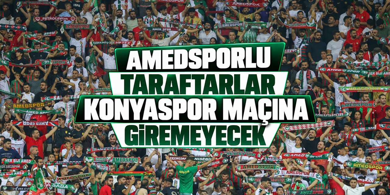 PFDK’dan Amedspor’a ceza yağdı! Konyaspor maçına giremeyecekler