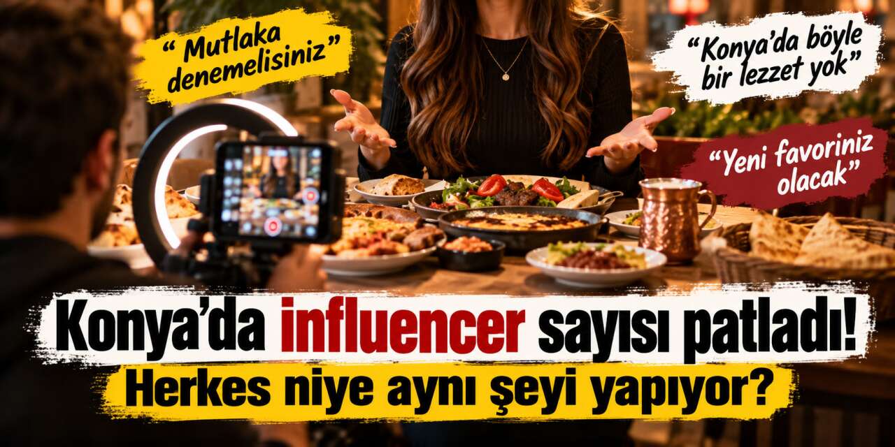 Konya influencer kaynıyor! Hepsi neden birbirinin aynısı?