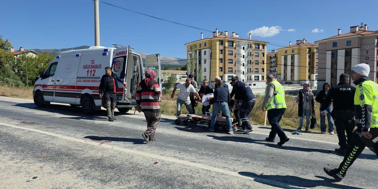 Otomobille motosiklet çarpıştı! Osman Öztürk hayatını kaybetti