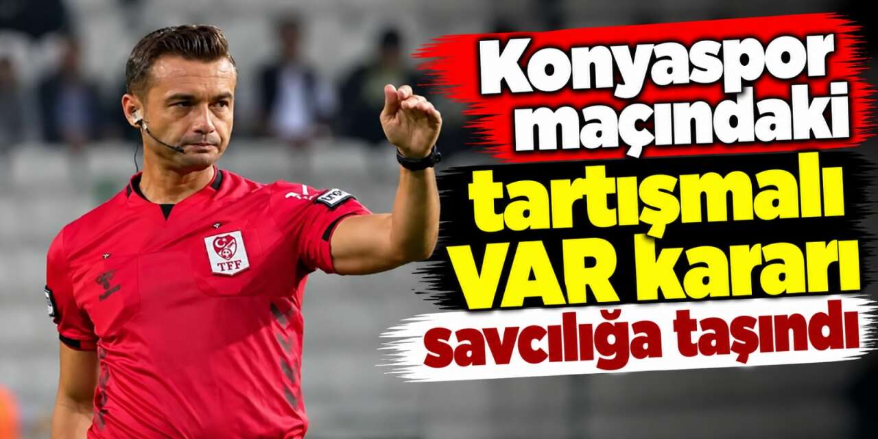 Konyaspor’un iptal edilen golü de dilekçede! Üst klasman hakeminden suç duyurusu