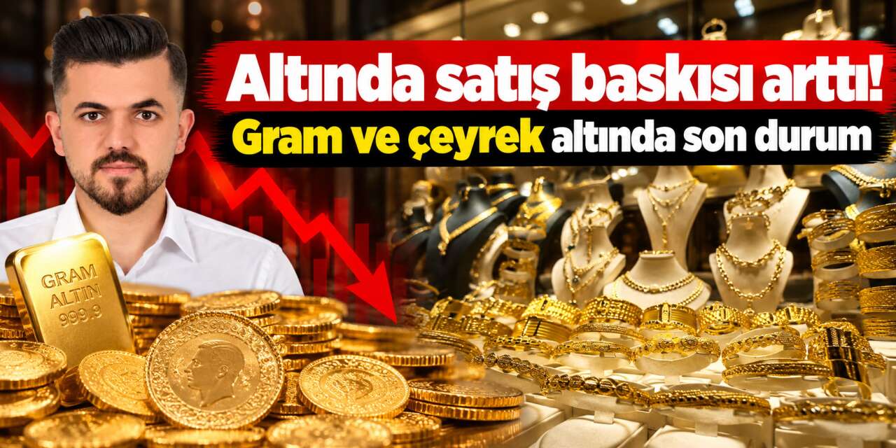 Altın güne sert düşüşle başladı! Konya’da kuyumcularda son durum
