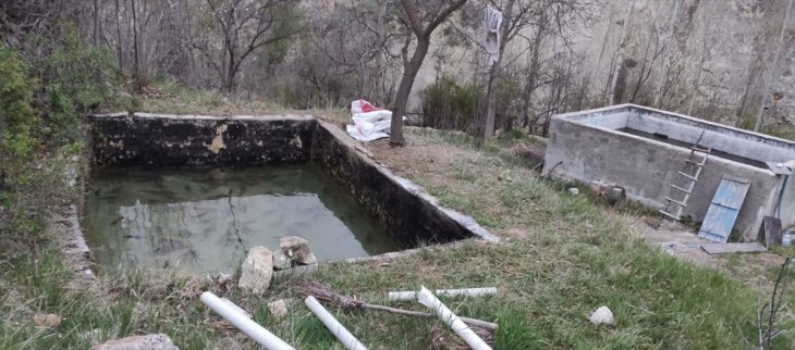 Konya'da baraj gölünden ağla balık yakalayıp bahçesindeki havuzda stoklayan kişiye ceza!