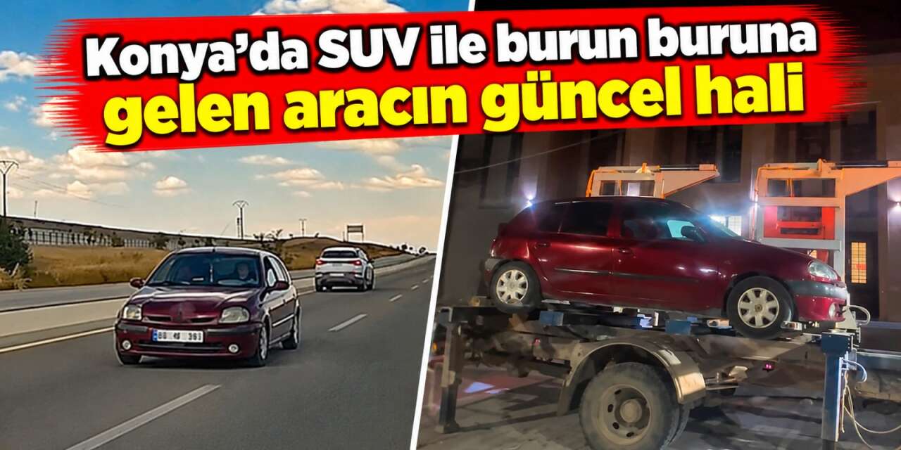 Konya yolundaki akılalmaz görüntünün faturası ağır oldu