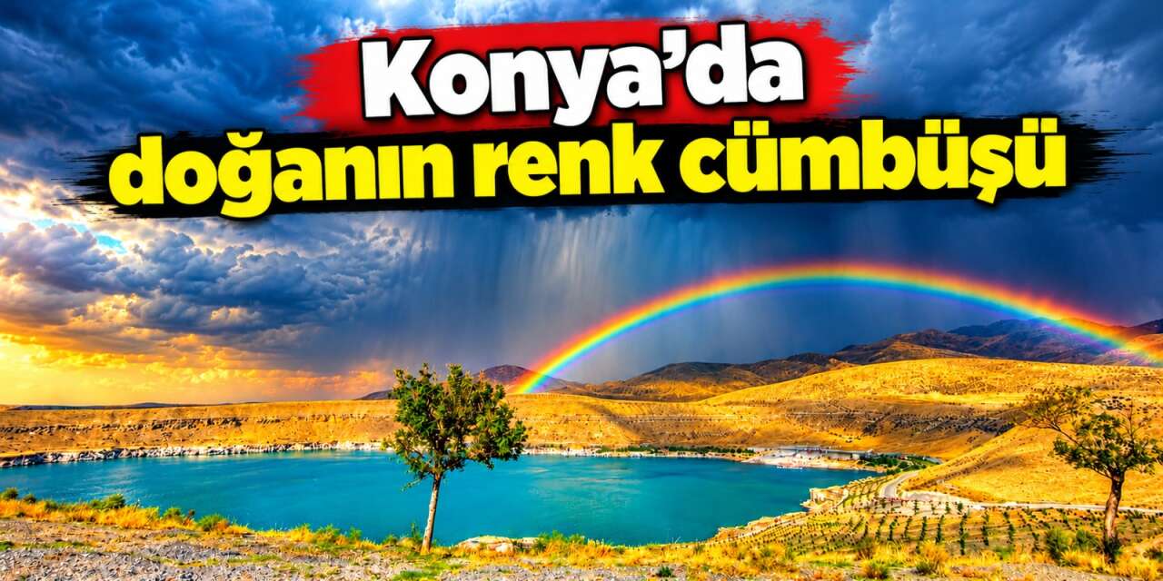Konya’dan tek karelik doğa şöleni