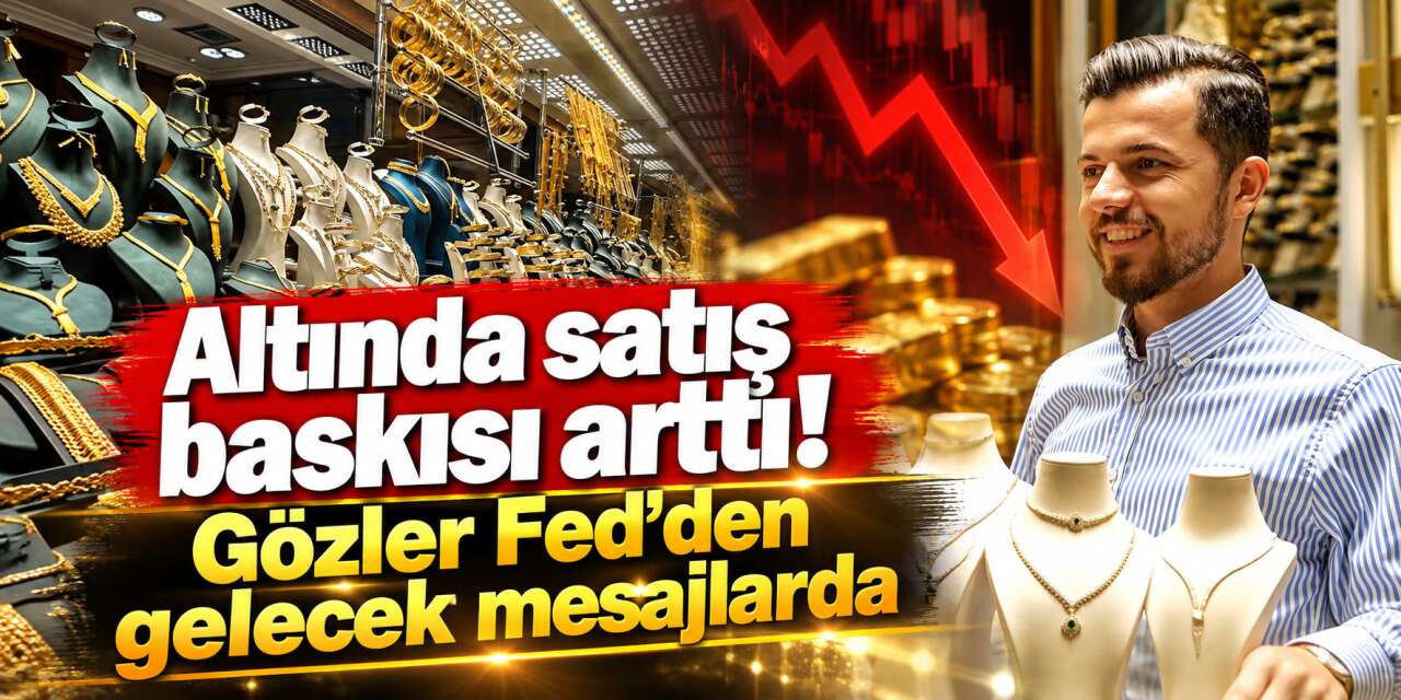 Altında sert düşüş! Gram altın yüzde 4 düştü, Konya’da güncel fiyatlar