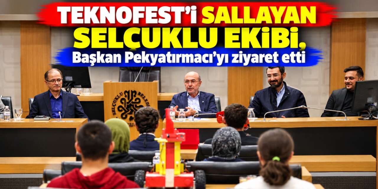 Selçuklu’nun genç mucitleri TEKNOFEST’e damga vurdu! Konya’ya dereceyle döndüler