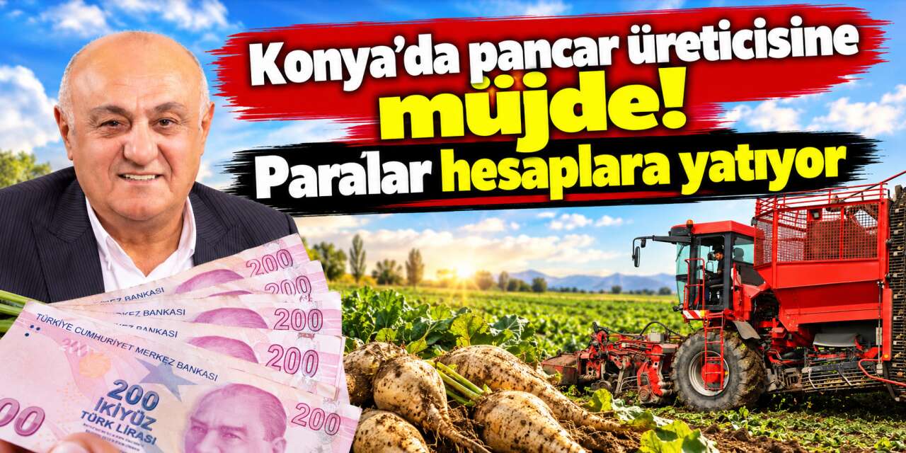 Konya Şeker çiftçiye 890 milyon TL’lik ödeme yapacak! Tarih ve saat açıklandı