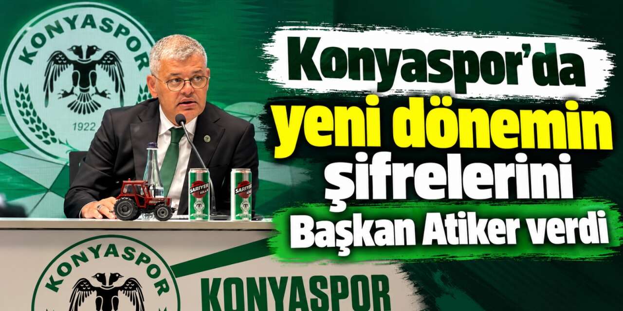 Konyaspor Başkanı Ömer Atiker yeni projeleri duyurdu, eleştirileri cevapladı
